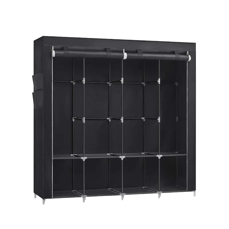 Tragbarer Kleiderschrank, Gard – Wardrobe Closet Portable Fabric Cover Bewertung und Preis