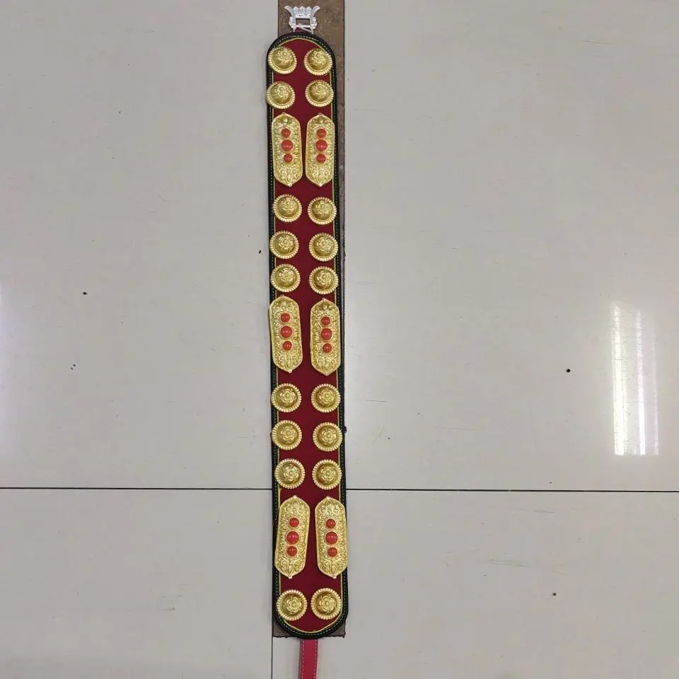 

Tibetan Fashion Ethnic Style Alloy Gold Plated Belts and Waist Accessories