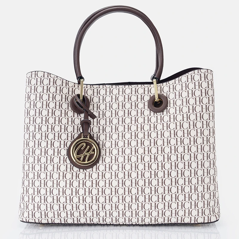 

CH Fashion Luxury Large Capacity Women's Handbag Send Pendant High Quality Material Women's Tote Bag Ladies Must Have