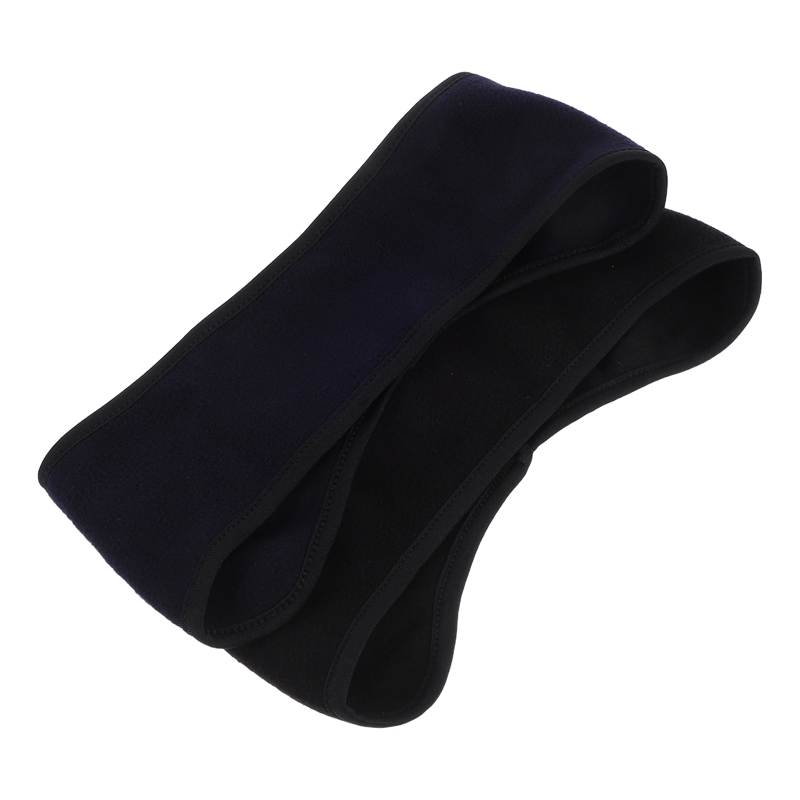 

2pcs Thermal Fleece Sports Headband For Running Skiing Cycling Cold Weather Ear Warmer For Women Men Black Navy Blue Stretchy