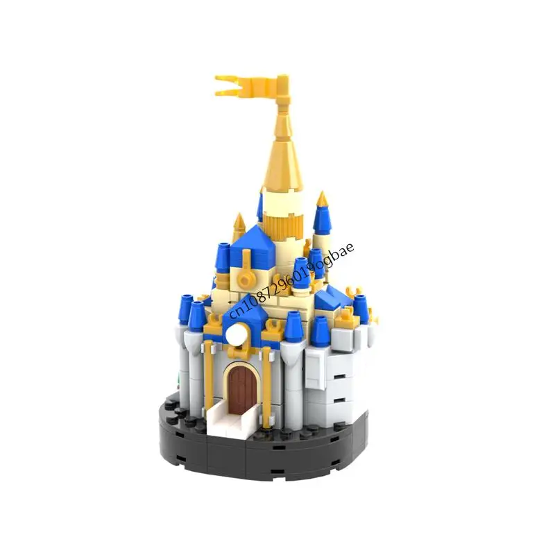 Новинка, 211 шт., хит продаж, известная мультяшная серия Moc, мини-модель замка, пазлы на заказ, креативные идеи «сделай сам», детские игрушки, подарки на день рождения, Рождество