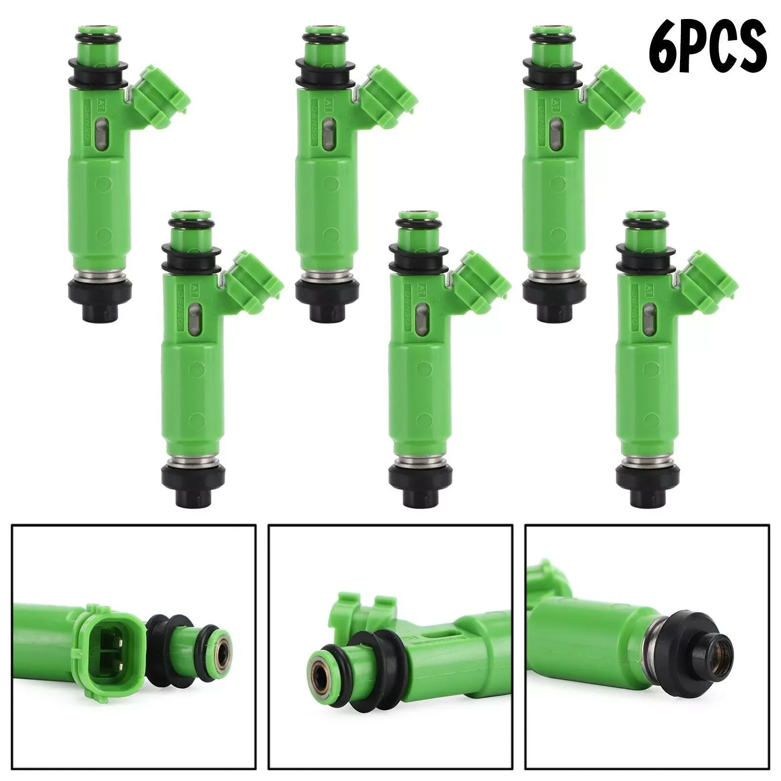 

6Pcs/lots Fuel Injectors 195500-3170 MD332733 Fits For 1998-2003 Mitsubishi Montero sport 3.0L V6