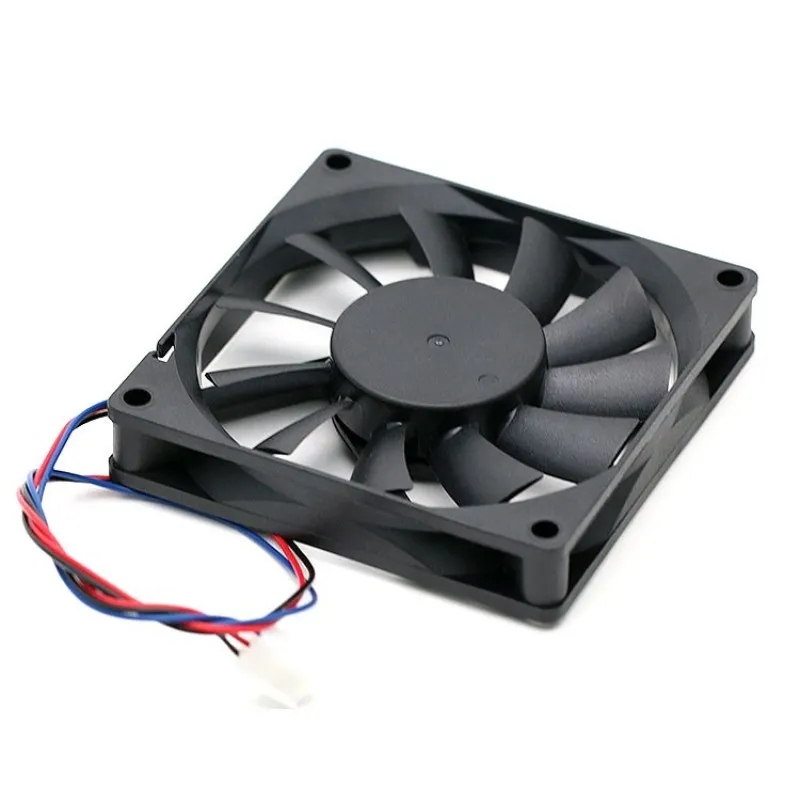 Delta AFB0812SHB 80*80*15mm 80mm 8015 12V 0.40A 3Wire chłodnica komputerowa wentylator chłodzący — zdjęcie 5