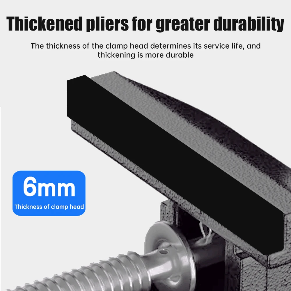 35mm/50mm Multiusos Mini Banco de Doble Propósito Mesa Clamp-on Vise Con 360 Grados Base Giratoria para Trabajar La Madera DIY Workbench