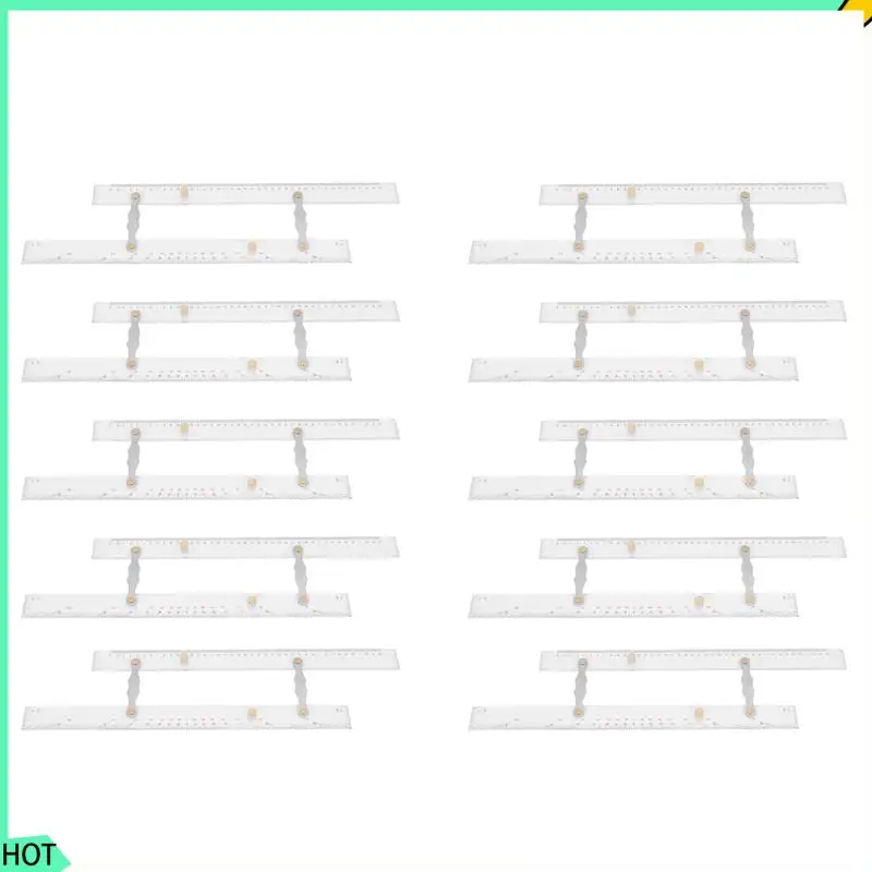 

AWAH 10X Marine Ruler Parallel Ruler Nautical Charts Parallel Ruler Mapping Points To Pull Parallel Ruler 450MM