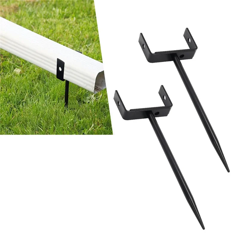 

【24 Hours Sale】Adjustable Size For Pipe Support Rainwater Downspout Bracket-Heavy-Duty 2 Pack, Rust-Proof Anchor Easy Installati