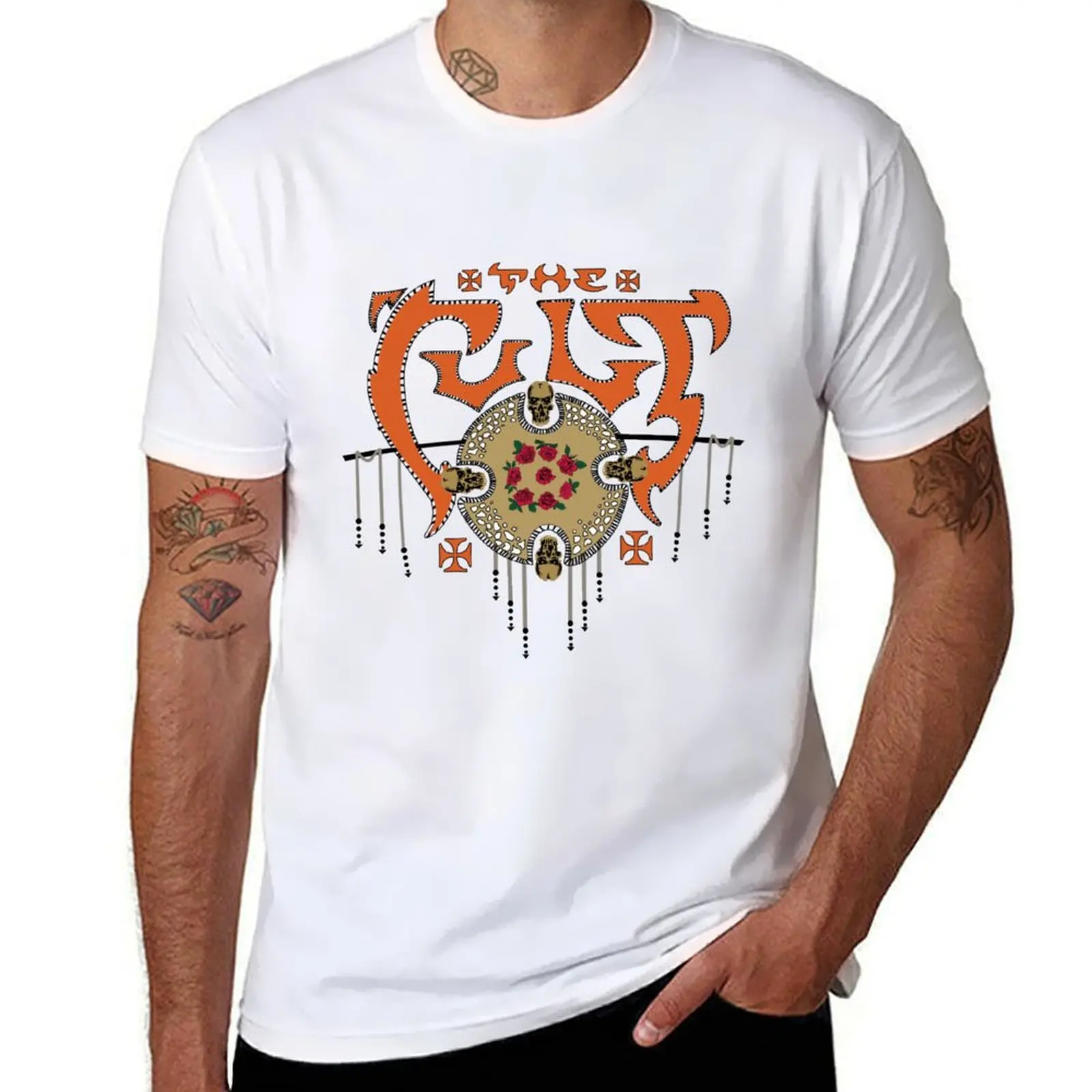

The Cult Electric Tour Shirt 1987 Vintage Tee , Music Fan Shirt T-Shirt t shirt for man printed t shirts for man T-shirt