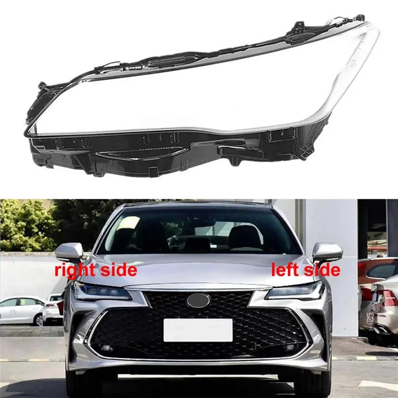 -A94Z لتويوتا أفالون 2022 2023 السيارات غطاء المصباح رئيس ضوء قبعات غطاء المصباح استبدال زجاج عدسة ضوء عاكس الضوء #3