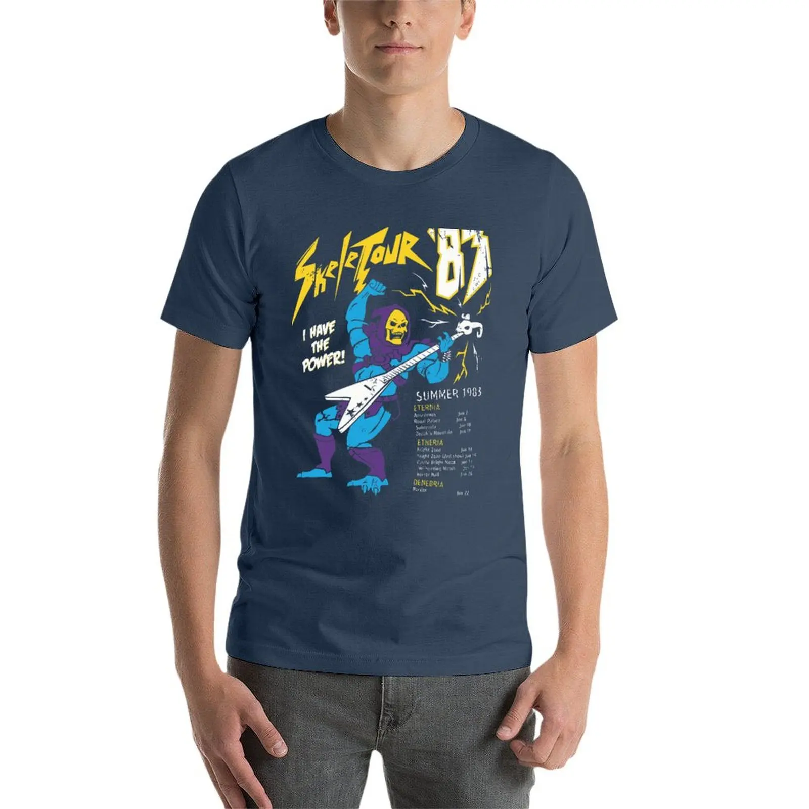 Skeletour 83 T-shirt boys whites summer tops tshirts for men