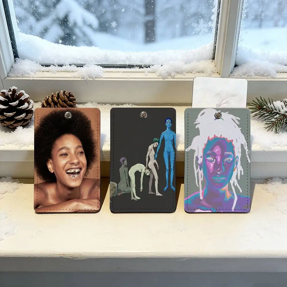 ألبوم Singer W-WILLOW Empathogen الساخن الأكثر مبيعًا غطاء بطاقة هوية حافلة الطالب باب الوصول إلى المدرسة بطاقة الائتمان الواقية