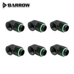 Barrow 90 Degree Rotary Fitting G1/4'' Male to Female Hard Tube Fitting Multi-Link Adapter Fittings for Computer Water Cooling