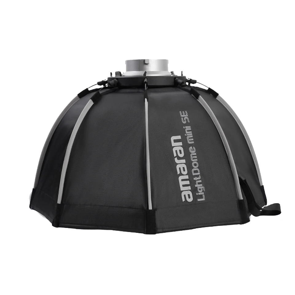 Aputure Amaran Light Dome Mini SE Quick-Setup Diffuse and Soften 8-Slded Deep Parabolic Design Softbox for Amaran 150c 300c