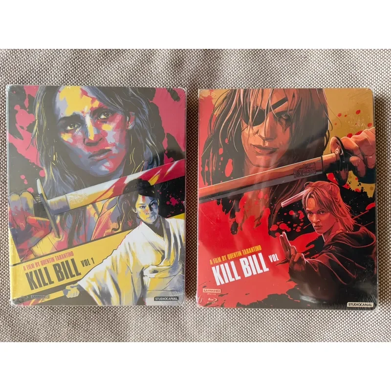 New Kill Bill 1 and Kill Bill Volume 2 4K UHD Blu-ray Disc Collection
