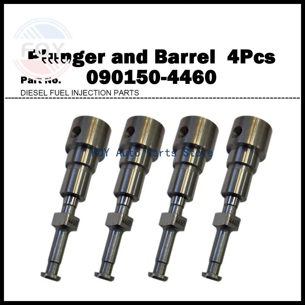

4X High Quality For Kubota D1403 D1503 V2203​ Plunger and Barrel 4460 090150-4460 16475-51050