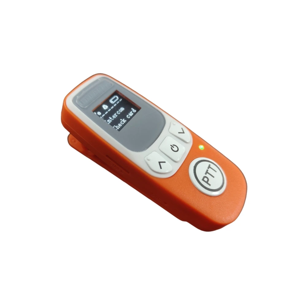 High Quality Tetocom U5 Handheld Two-Way Portable Walkie Talkie Set New Style Mini POC Radio Collar Clip 4G 5000km Ran