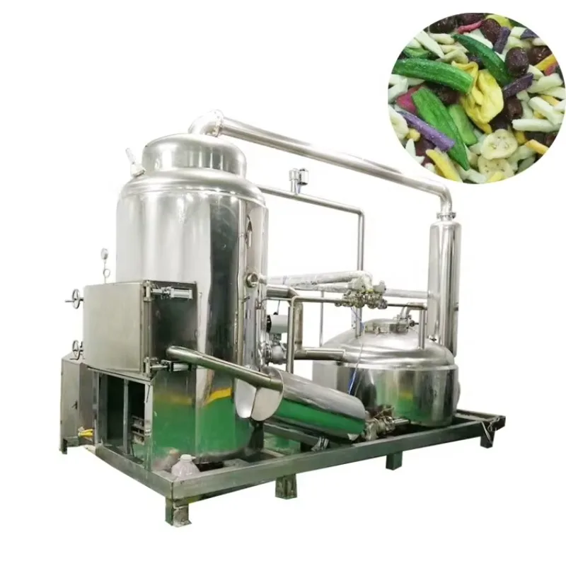 200-350kg Automatic Vacuum Frying Machine Fruit Chips Vacuum Fryer