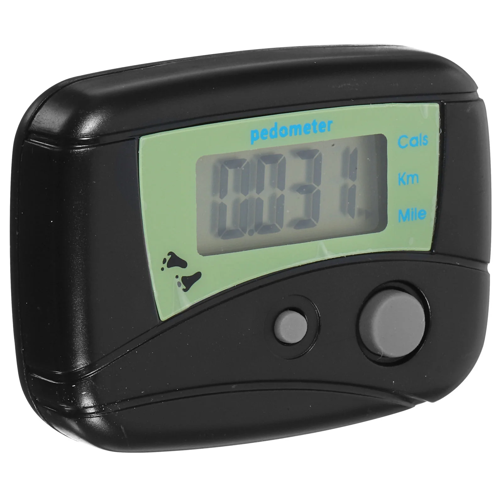 

Portable Multi-functional LCD Display Digital Pedometer Steps Walking Distance Calorie Counter (Black)