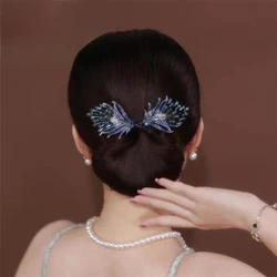 Korean Style Women's Hair Twister Crystal Curler Exquisite Temperament Hairpin Curling Hair Hairpins Elegant Hair Accessories