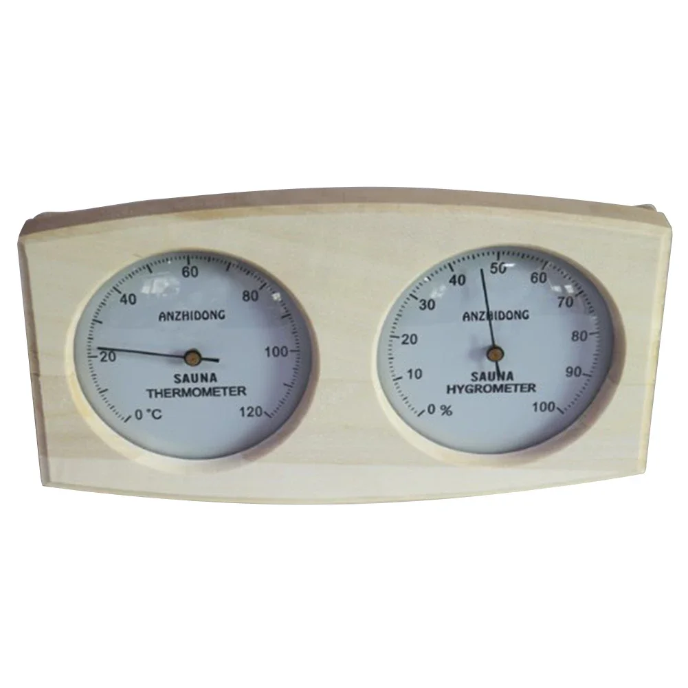 Analog Display Meter Sauna Room Meter Accurate Readings Battery-free Operation Compact Size Analog Thermometer Hygrometer