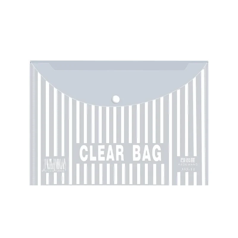 10pcs Transparent and Colorful File Envelopes Plastic Folders Office School Home A4 Letter Organizing Papers Storage Tool