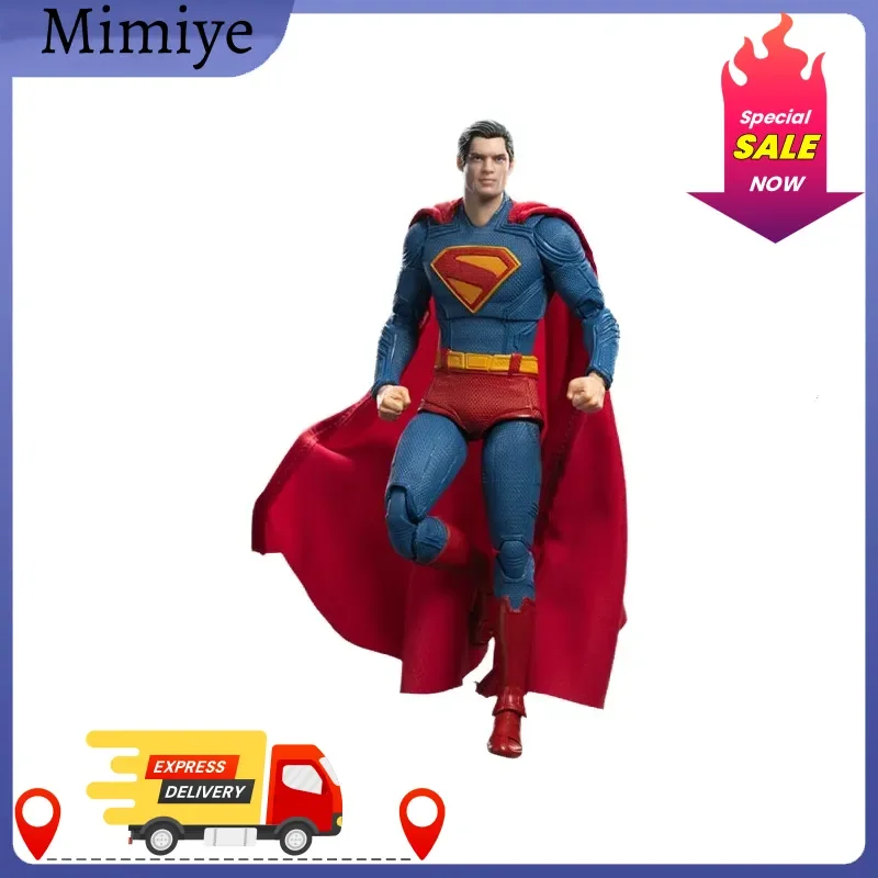 

Fondjoy Toys 2025 Фигурка Супермена Фильм Супермен 19 см 1/9 Фигурка Dc Multiverse Модель Кукла Оригинальная Модель Орнамент Подарки