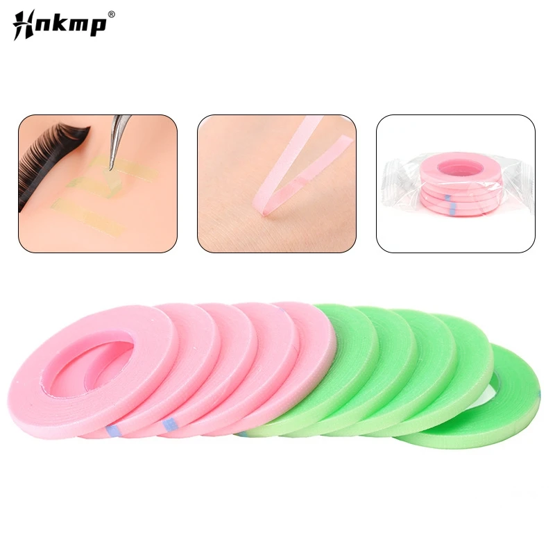 10 Rolls 4MM Micropore Lash Tape Makeup Products Eyelash Extension Supplies Lashes Accessories Micropore Tape For Eyelashes