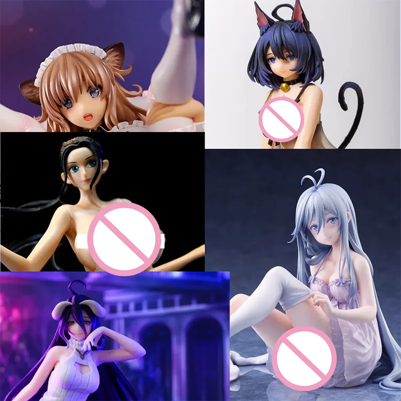 Caja misteriosa de Anime de PVC, 1000 tipos, figura Sexy, conejito, chica, figura de acción, adornos, juguetes de caja ciega 18