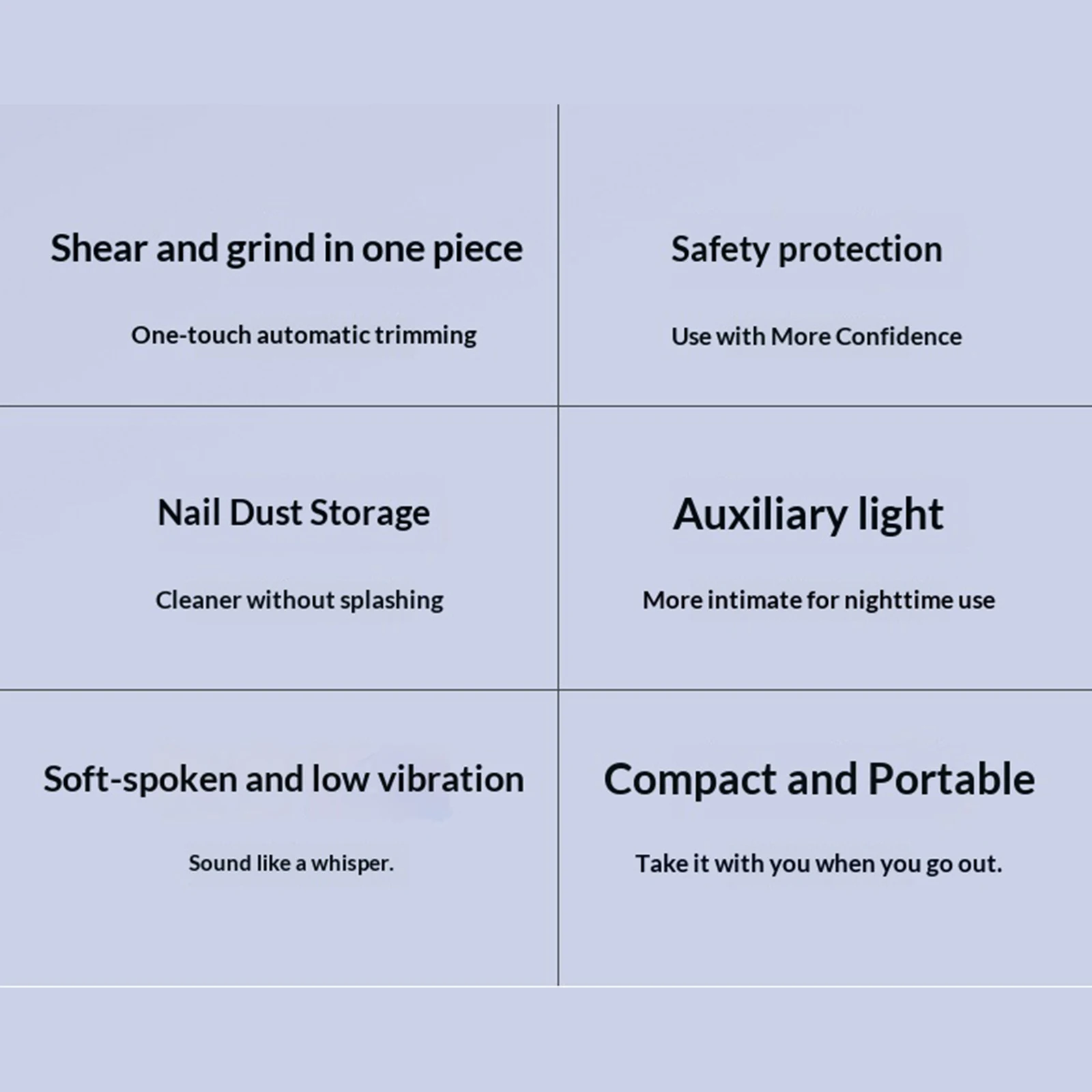 

Электрический автоматический триммер для ногтей с подсветкой и контейнером для сбора обрезков, автоматическая машинка для стрижки ногтей, подходит для младенцев, пожилых людей и взрослых.