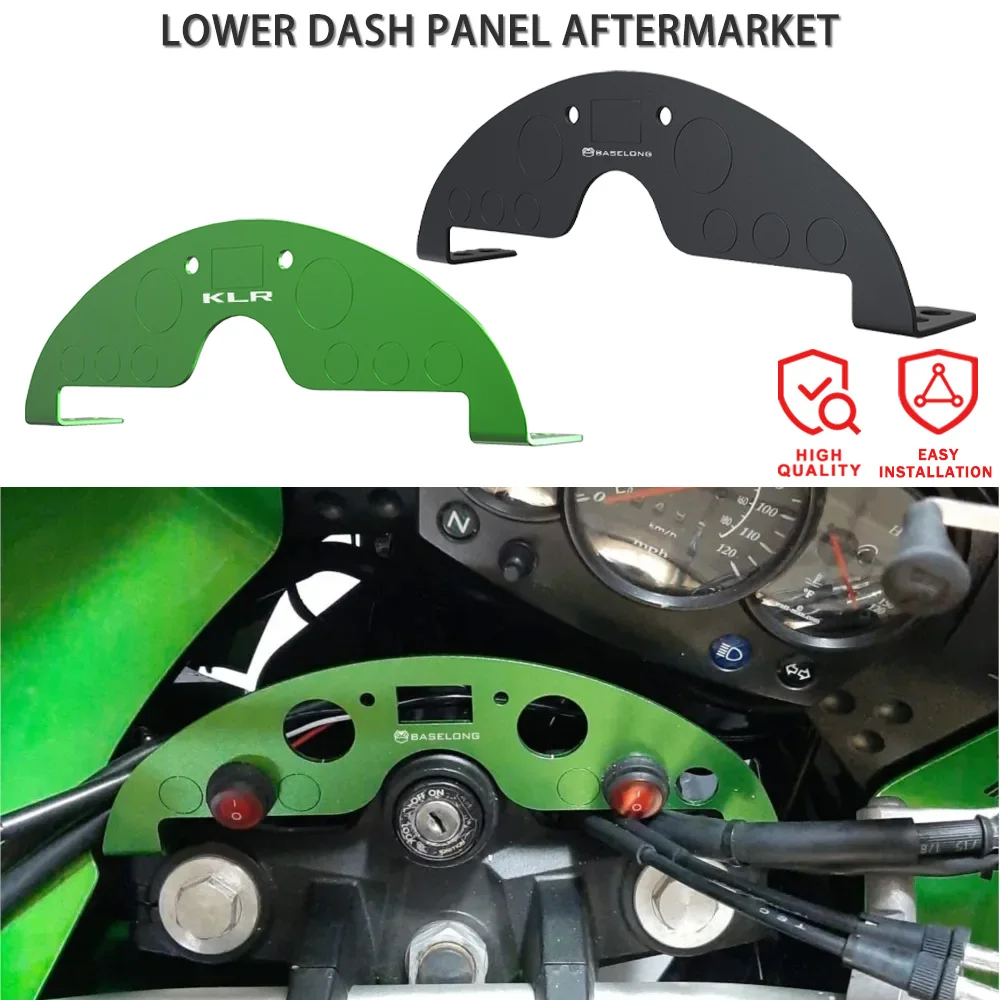 Motorcycle Accessories Lower Dash Panel Aftermarket For Kawasaki KLR 650 KLR650E 2008-2018 2017 2016 2015 2014 2013 2012 2011