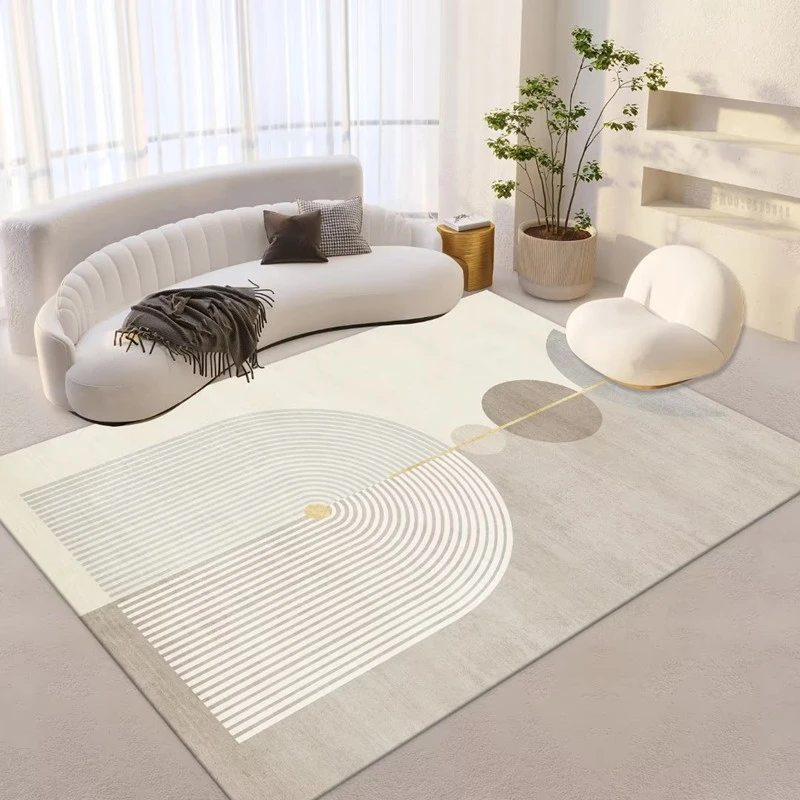 Modern Simplicity Style Rug Light Luxury Living Room Decoration Rugs Large Area Bedroom Bedside Carpet Study Cloakroom Carpets