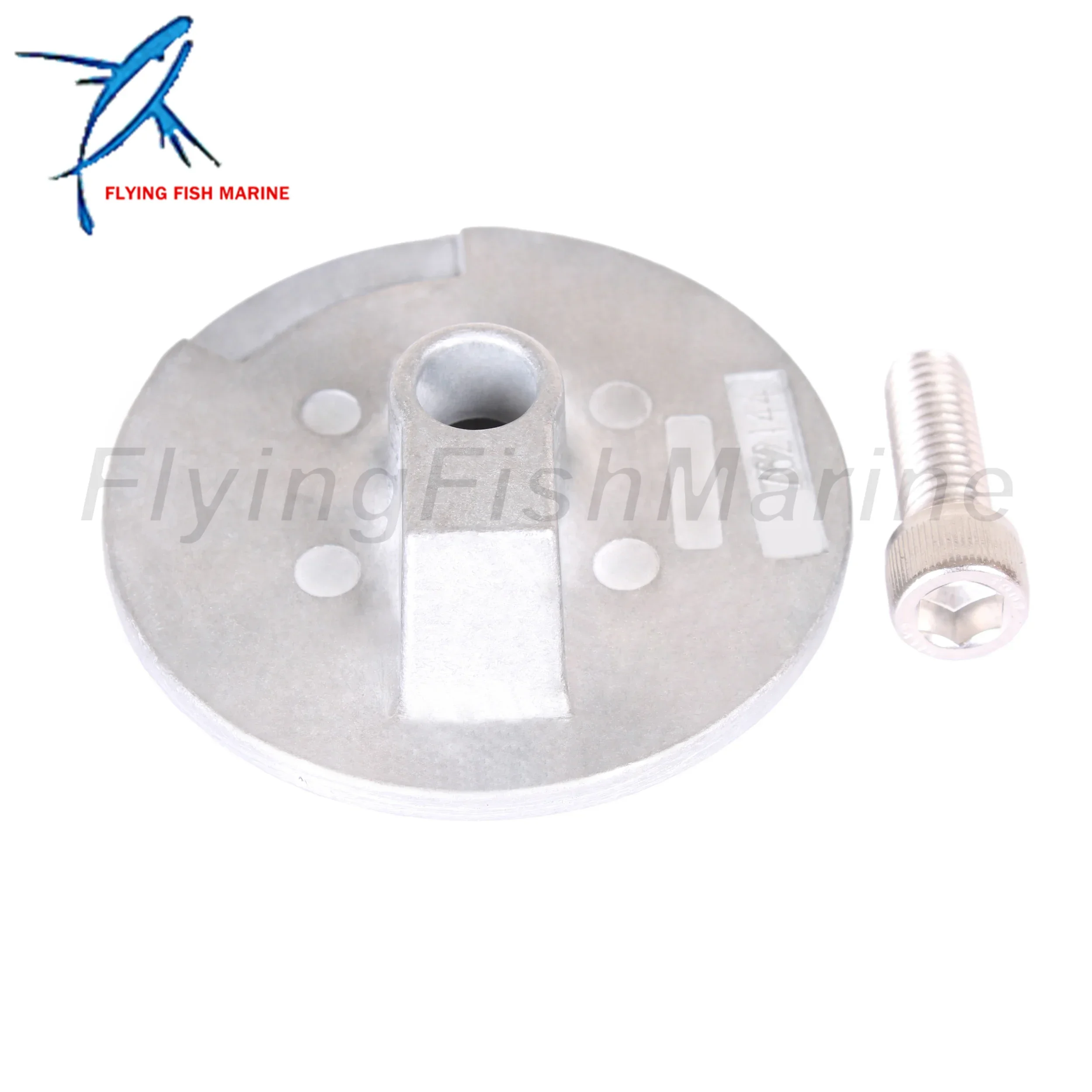 Outboard Motor 97-762144 Flat Trim Tab Anode for Mercury Mariner Mercruiser Quicksilver Bravo 2 3 III and Vazer Drives