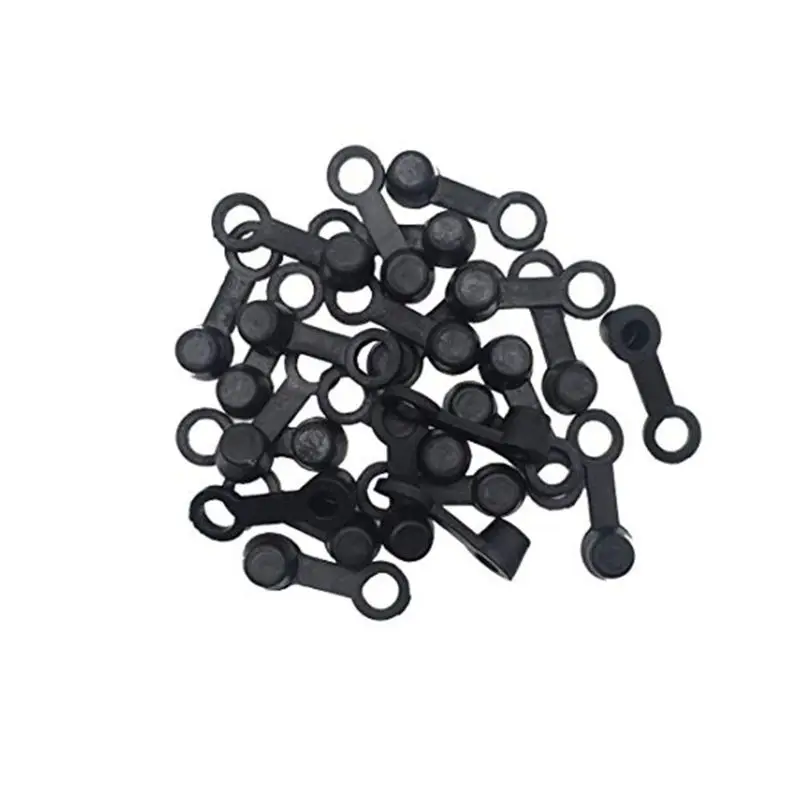 30 pcs Rubber Brake Bleeder for Valve Cover Screw Caps Grease Zerk Fitting Dust Cover Dustproof Brake Bleeder Screw