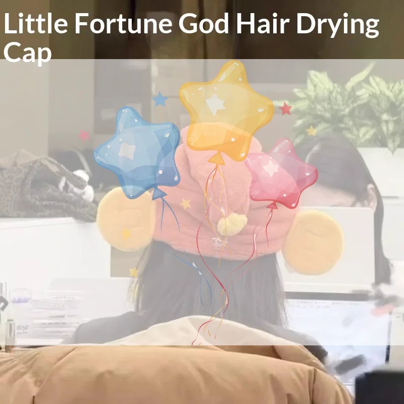 Women's Dry Hair Towel (Dry Hair Cap) - Coral Fleece Soft Microfiber, Hair-Wrapping, Absorbent & Quick-Drying
