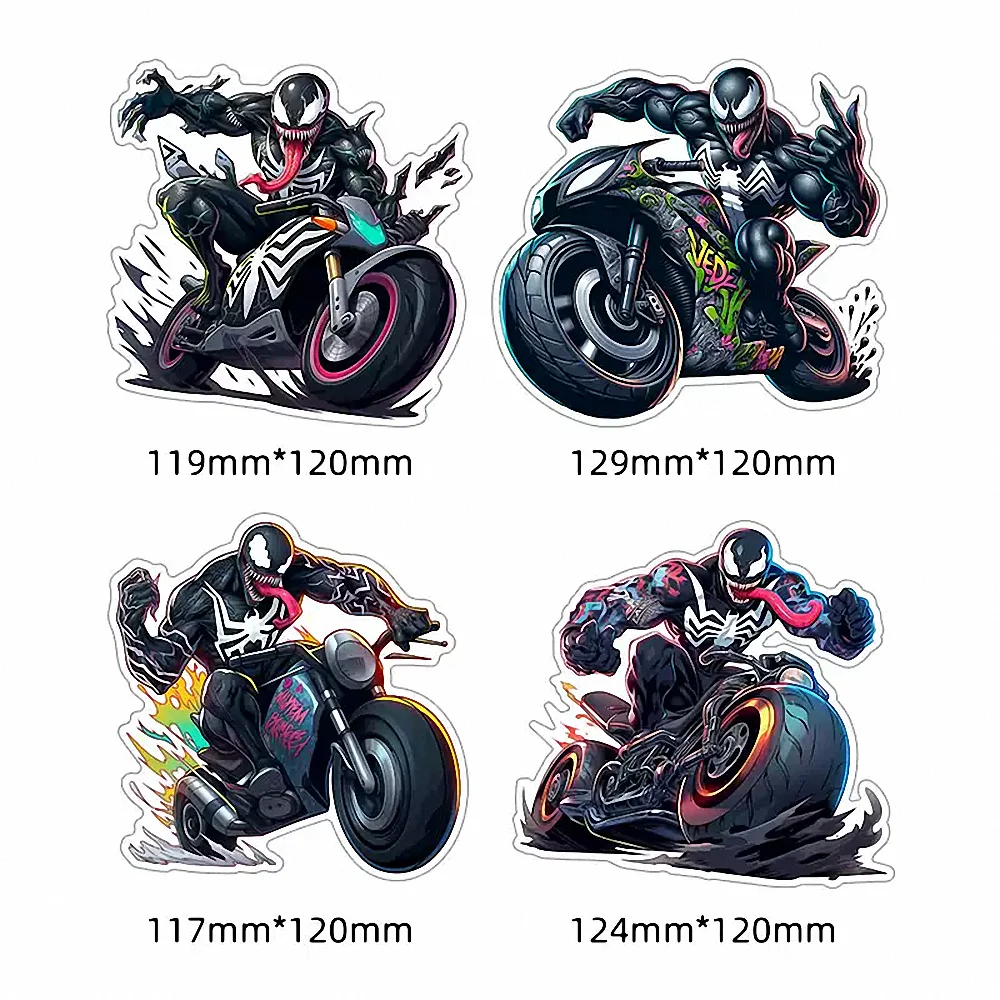 For Venom Sticker KTM BMW Kawasaki CFMOTO Aprilia Suzuki Ducati Honda Yamaha Motorcycle Accessories Helmets Electric Car Scooter