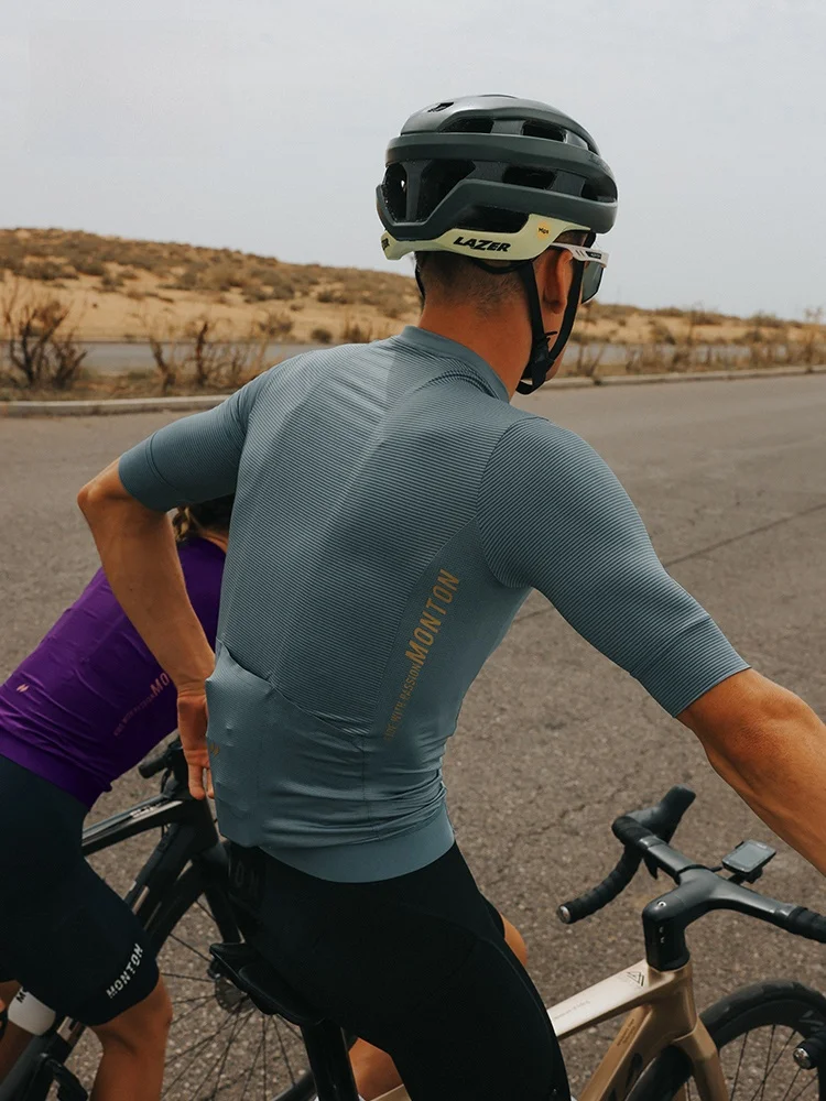 

Monton Profional Cycling Clothing Summer High Elastic Breathable Road Bicycle Outdoor ort Sve Top 24 Traveler Men's Wear