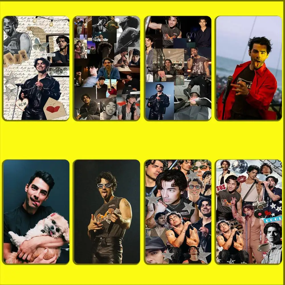 

Singer Actor J-Joe Jonas Card Stickers For Debit Bank Credit Cards Metro Bus Pass Sticker Decoration Cover Skin