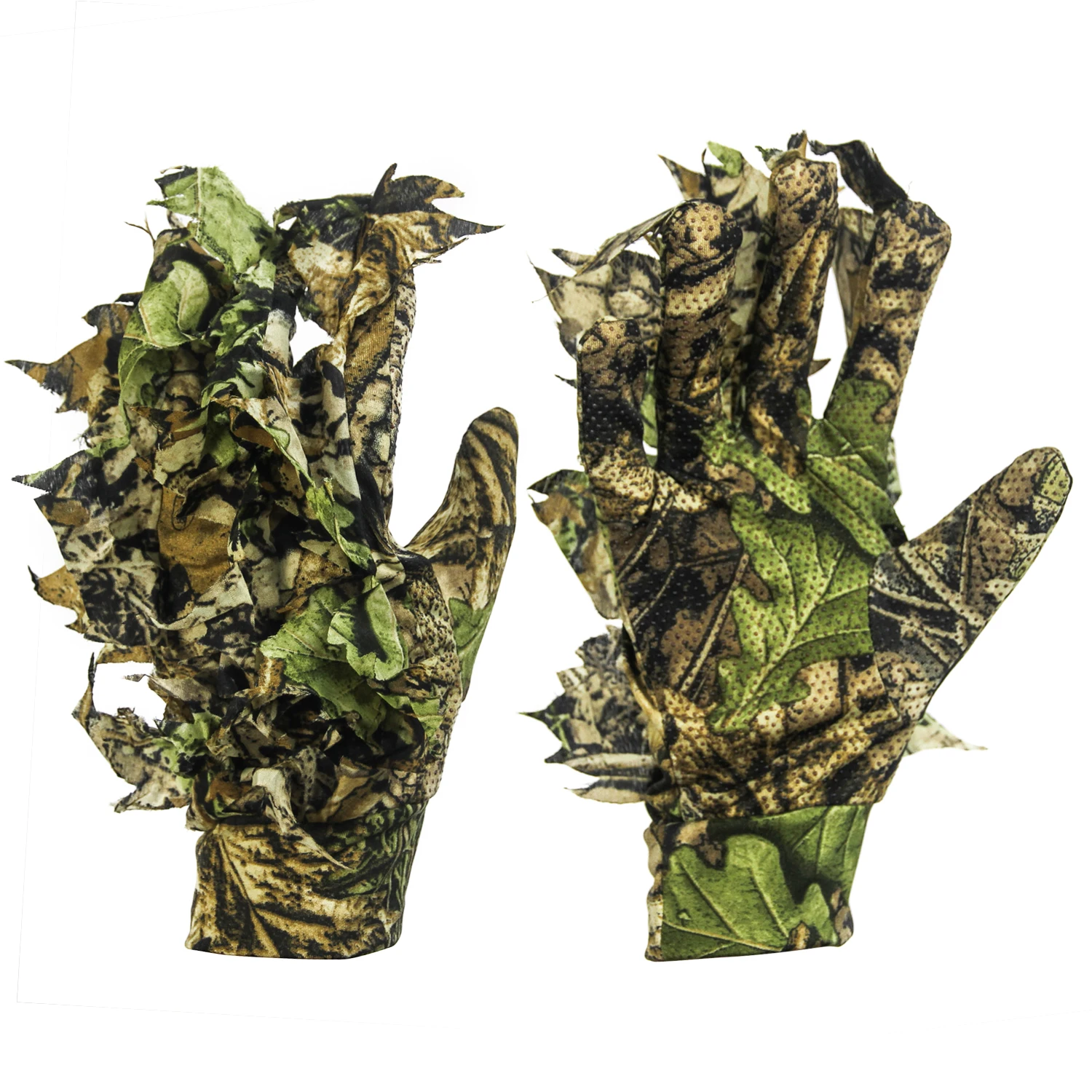 Ghillie Camouflage Leafy Hat 3D Full Face Mask Headwear Turkey Camo Hunter Hunting Accessories