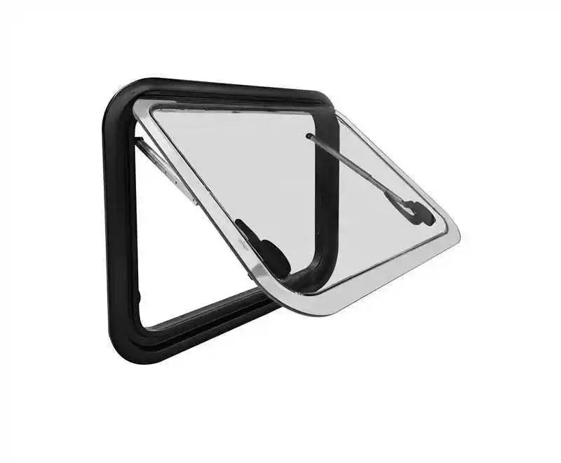 Trailer Accessories Camping Double Glazed Acrylic Camper Window 700*520 mm ASA Outer Frame E-Mark Motorhome