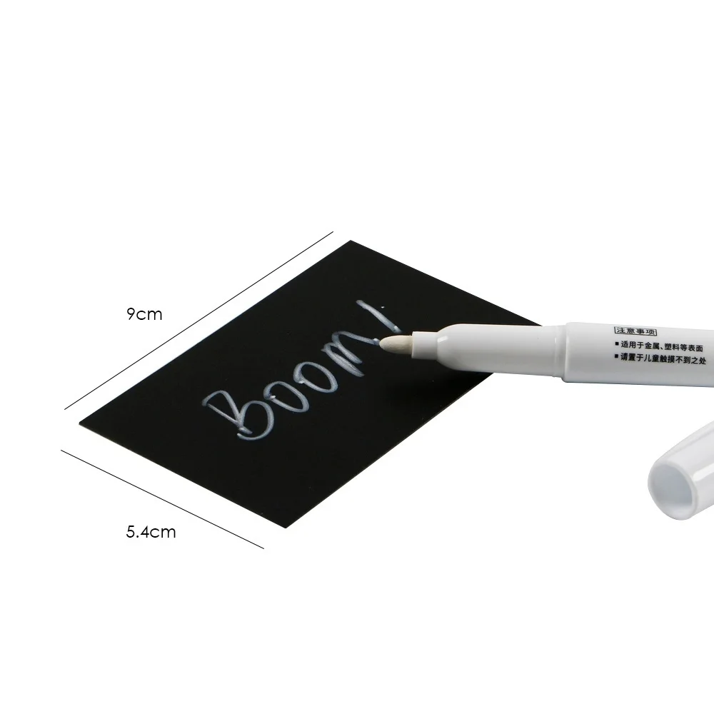 Two Way Sign Holding Clip For Surfaces Up With Chalkboard