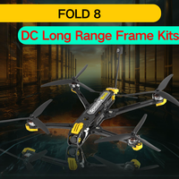 SpeedyBee Fold 8 DC Long Range Frame Kits 7mm Arm for O3 Air Unit FPV 7inch 8inch Mario Fold 8 DC Long Range Drone DIY Parts