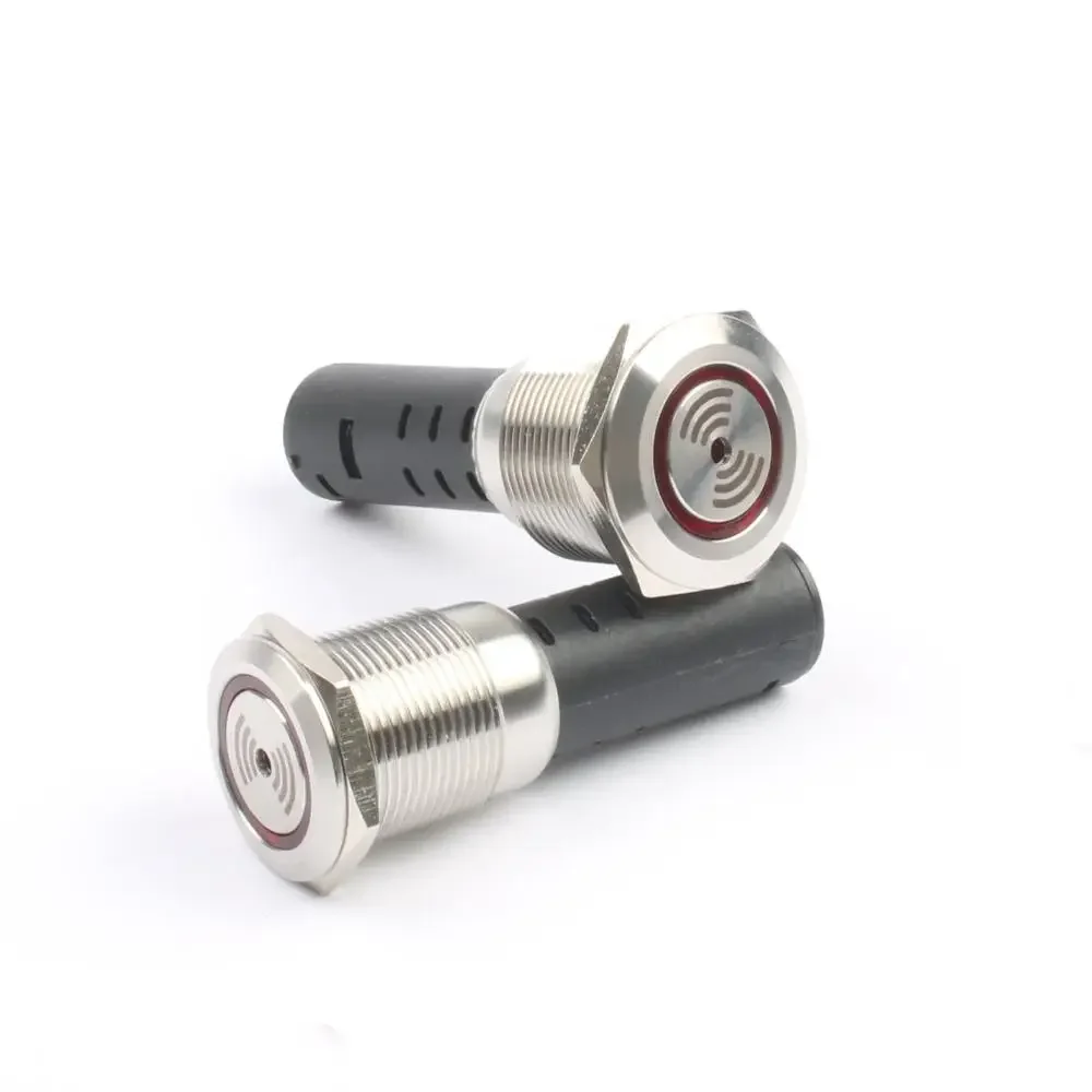 

Металлический зуммер 19 мм 22 мм, 12 В, 24 В, 220 В, вспышка, красный светодиодный светильник, 80 дБ, звуковой металлический зуммер