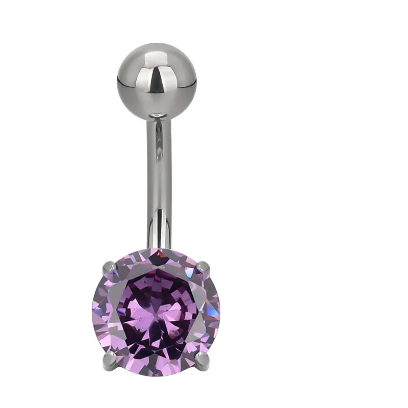 ASTM F136 Titanium Chain Belly Button Navel Ring