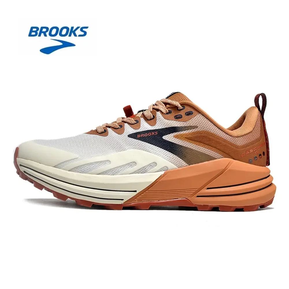 BROOKS Cascadia 16 Men's Sports Shoes Walking Shoes Casual Shoes Sports Lightweight Breathable Mesh Knitted Running Shoes