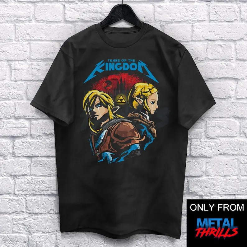 Hero Legends T-Shirt Unisex (For Men and Women) Shirt Gamer Shirt Heavy Metal Shirts Video game Shirt Music Retro