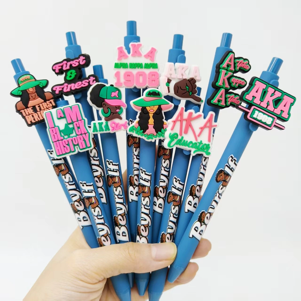 11pcs/16pcs caneta esferográfica de atividade comunitária europeia e americana caneta esferográfica de escritório de papelaria de volta às aulas