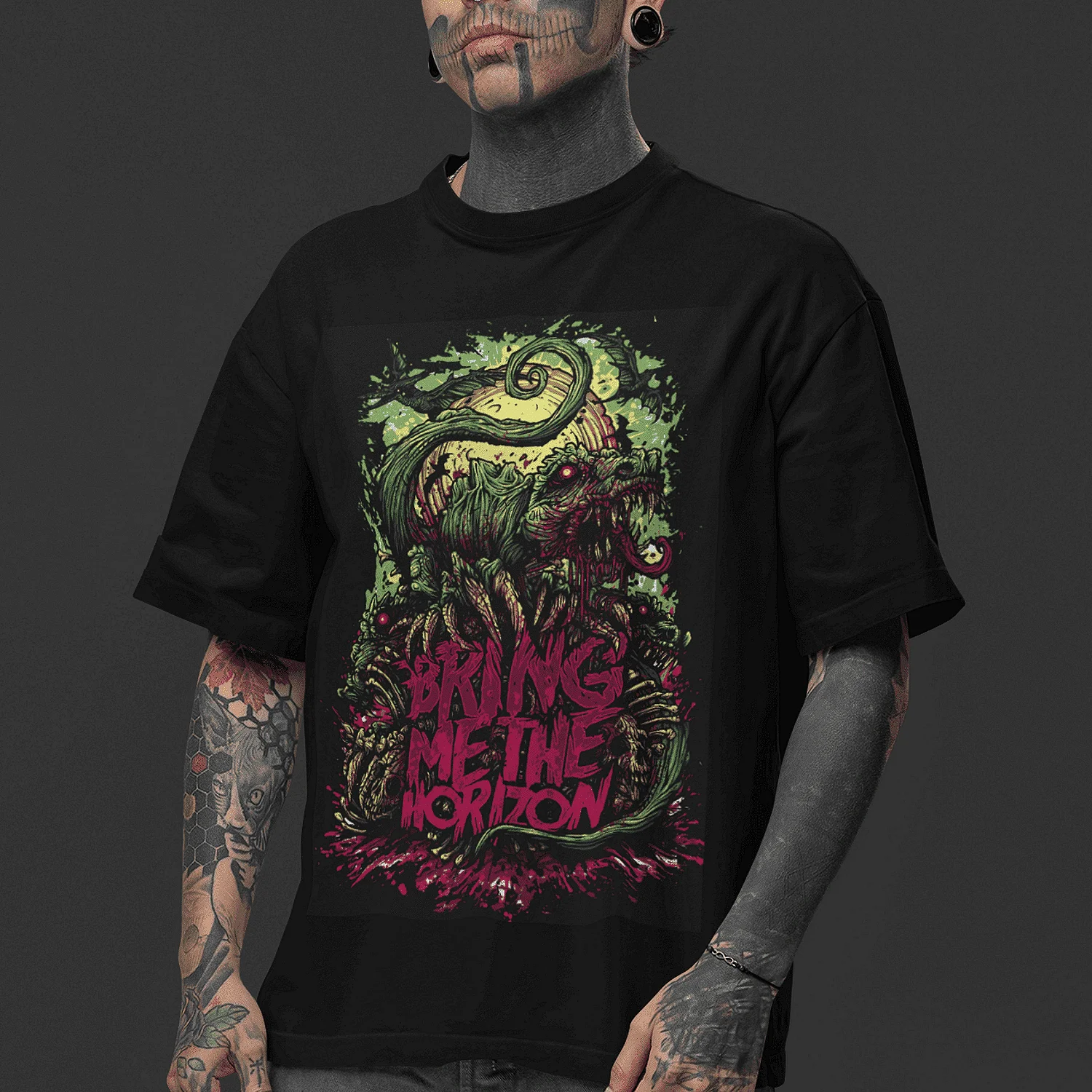 Novo bmth traga-me o horizonte camiseta topos dos homens banda de rock britânico t camisa roupas de algodão de alta qualidade feminino hip hop t roupas