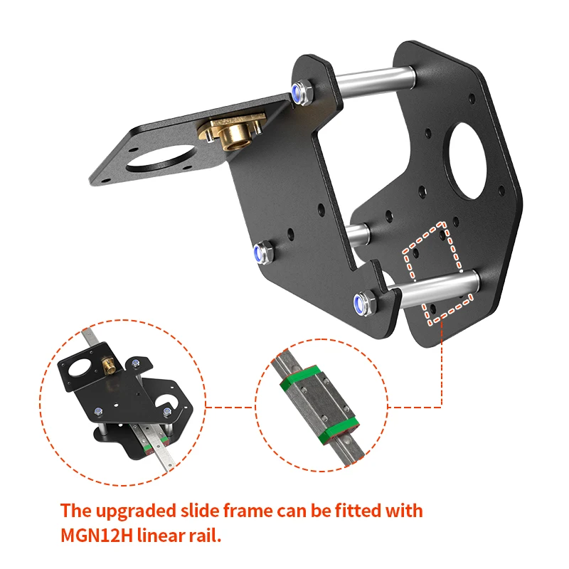 DIY 3D Printer Dual Z Axis X Axis Linear Rail Upgrade Kit for Creality Ender 3/Ender 3 Pro/Ender 3 V2 3D Printer Parts