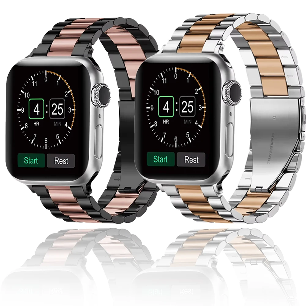 Металлический ремешок для Apple Watch Ultra 49 мм 10 46 мм 42 мм 9 8 7 45 мм 41 мм Удобный дышащий ремешок для Iwatch 6 5 4 3 SE 44 мм 40 мм