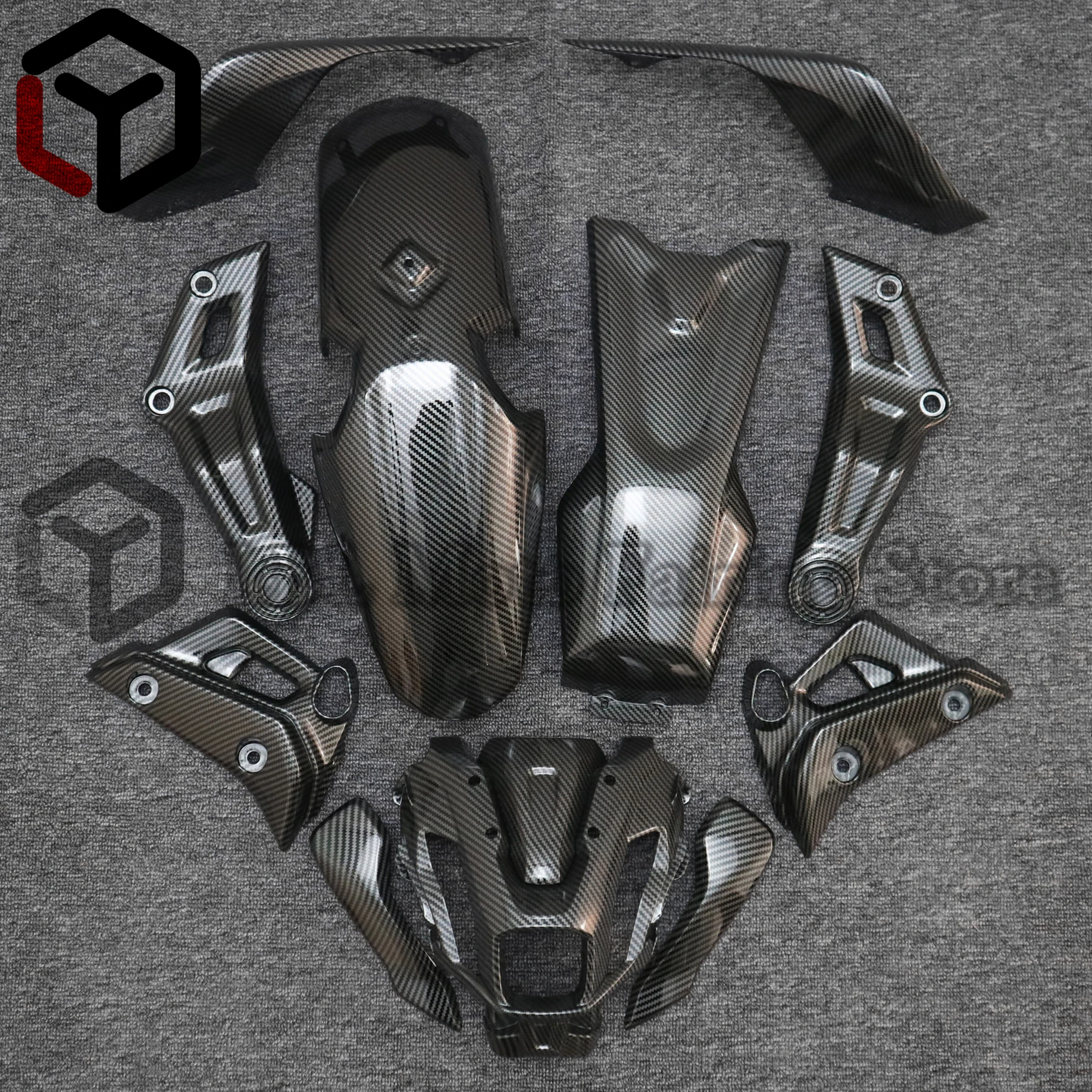 For YAMAHA MT07 MT-07 MT 07 2021 2022 2023 Motorcycle Fairings Injection Mold Painted ABS Plastic Bodywork Kit Sets