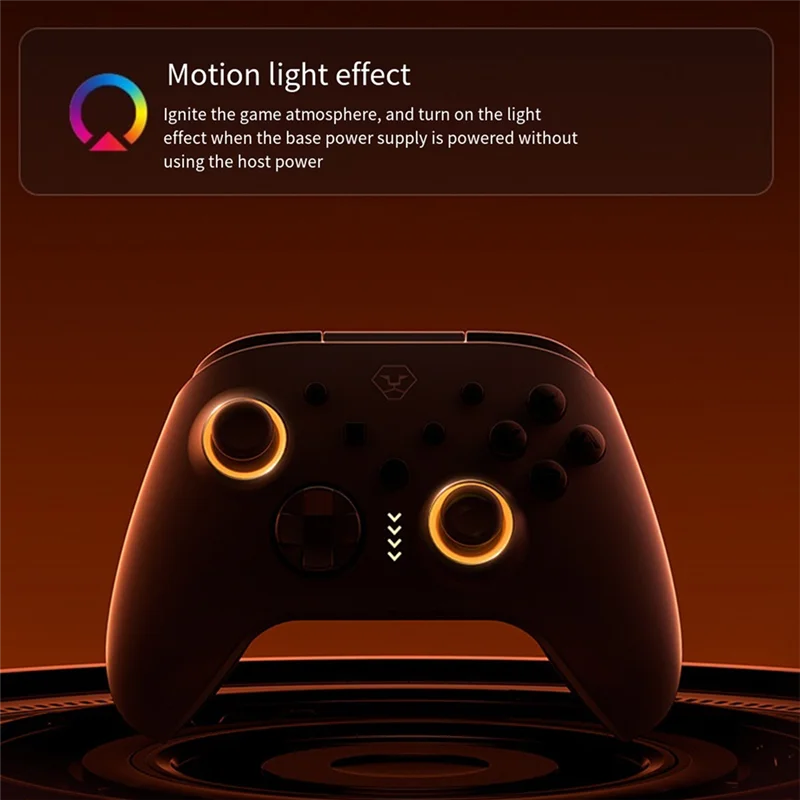 

ABFM-Wireless Bluetooth Joystick For Switch Great Sage Generation Gamepad HD Vibration Macro Programming Hall Joystick